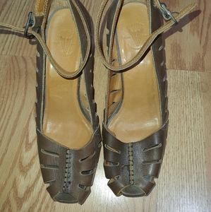 Frye wedges shoes